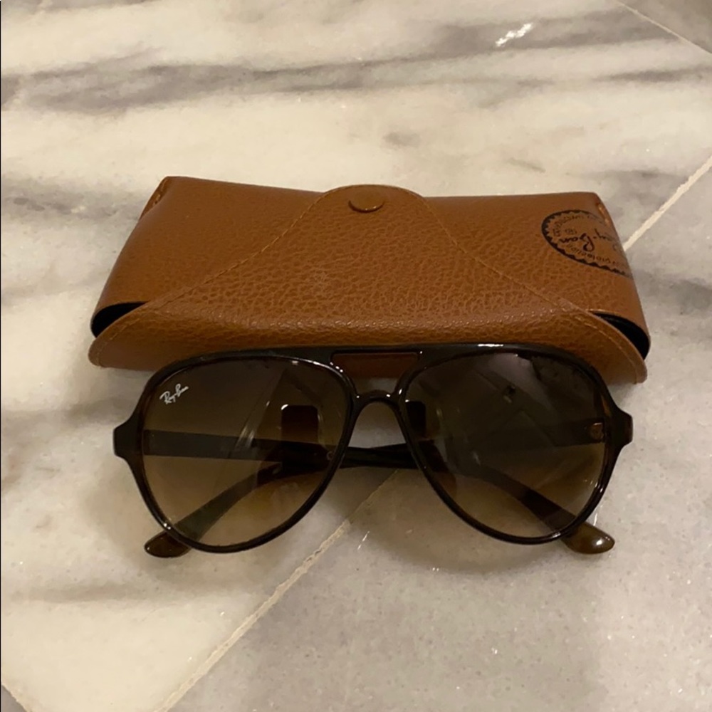 Ray-ban Tortoise Shell Aviator Sunglasses
